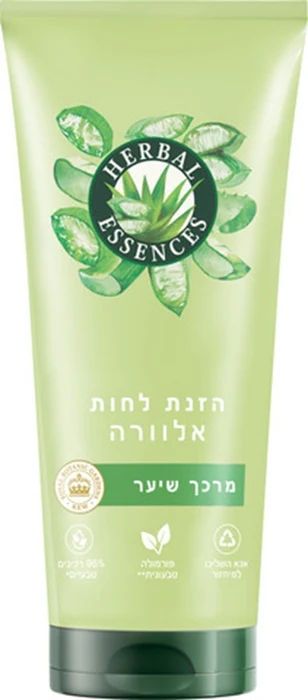 הרבל אסנס מרכך אלוורה ללא סולפטים 250מל