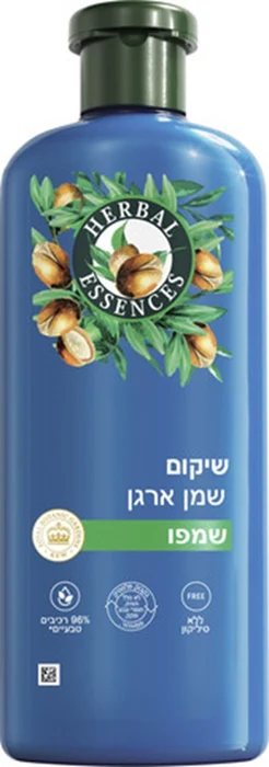 הרבל אסנס שמפו שמן ארגן 350מל
