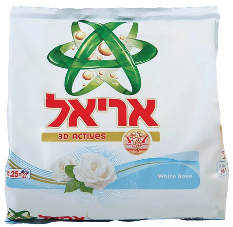 אריאל אבקת שושן צחור 1.25קג