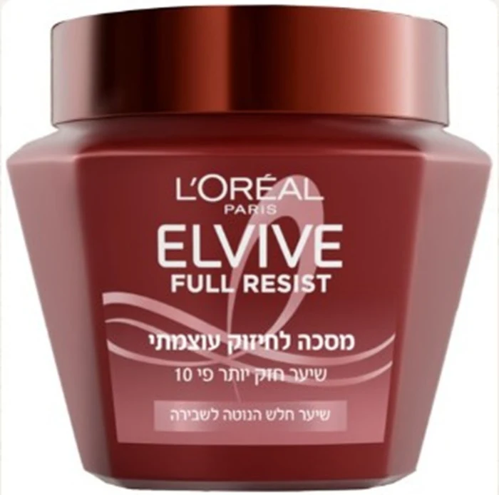 אלביב מסכה לשיער פול רזיסט 300מל