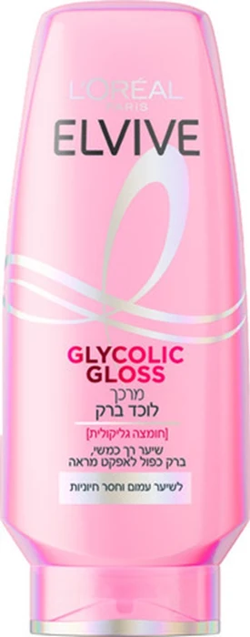 אלביב מרכך גליקוליק גלוס מעצים ברק 500מל
