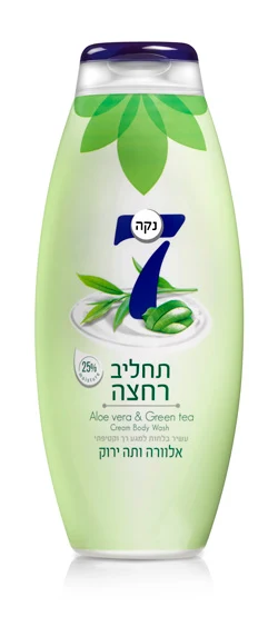 נקה ת.רחצה ירוק אלוורה 1ל'