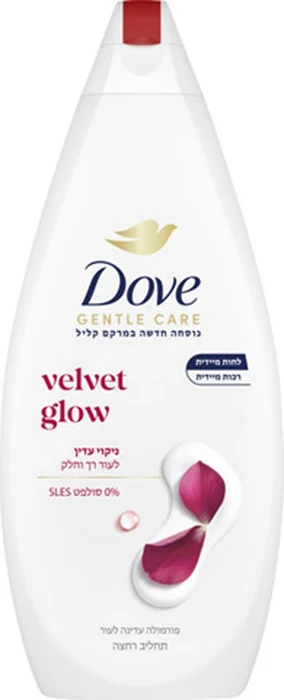 דאב תחליב רחצה זוהר קטיפתי 750מל