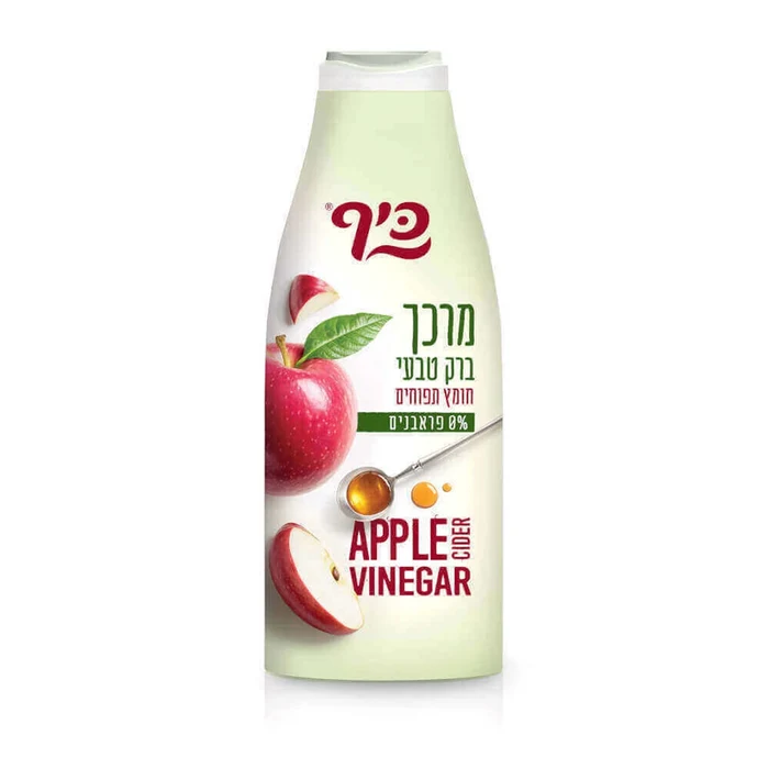 כיף מרכך לברק טבעי מועשר בחומץ תפוחים 700מ"ל