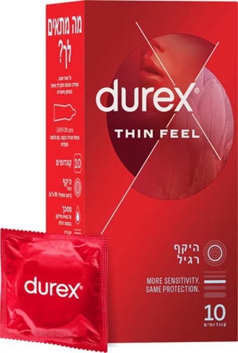 דורקס קונדומים דקים 10יחידות