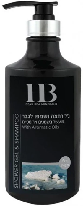 הלת אנד ביוטי שמפו + גל רחצה לגבר 780מל