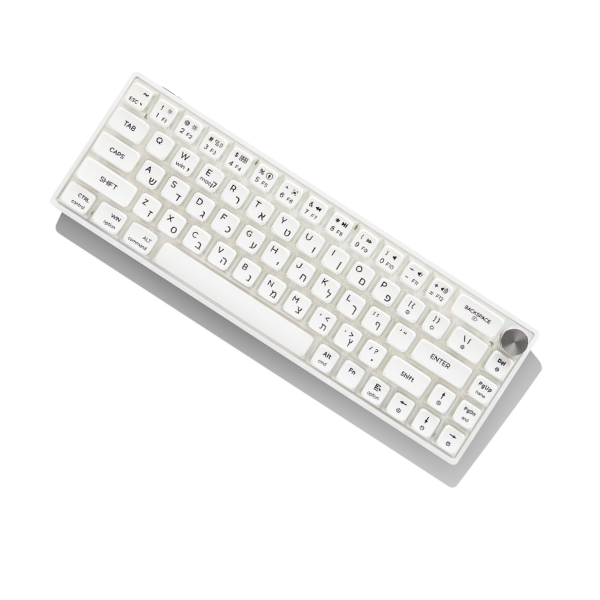 GK61 Pro בצבע לבן